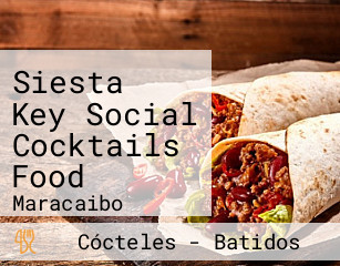 Siesta Key Social Cocktails Food