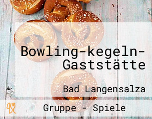 Bowling-kegeln- Gaststätte