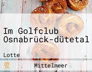 Im Golfclub Osnabrück-dütetal