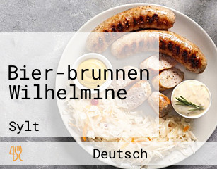 Bier-brunnen Wilhelmine