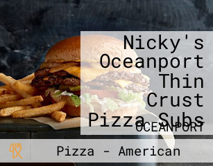 Nicky's Oceanport Thin Crust Pizza Subs
