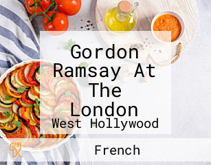 Gordon Ramsay At The London