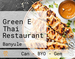 Green E Thai Restaurant