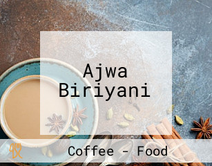 Ajwa Biriyani