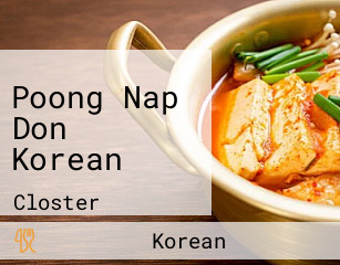Poong Nap Don Korean
