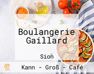 Boulangerie Gaillard