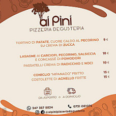 Ai Pini Osteria Pizza