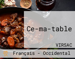 Ce-ma-table