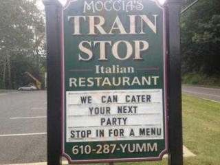 Moccias Train Stop