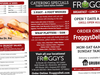 Froggy's Sandwiches Somers