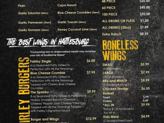 Fairley's Wings More