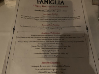 Alla Famiglia Restaurant