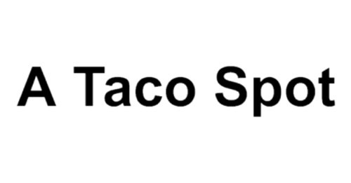 A Taco Spot