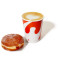 Jam Doughnut Hot Drink Combo