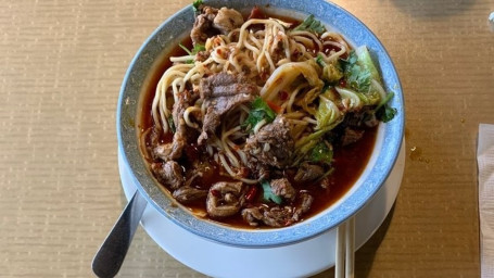 Spicy Szechuan Beef Noodle Soup