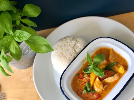 Panang Curry, Thick Curry Sauce With Hint Lime Leaves