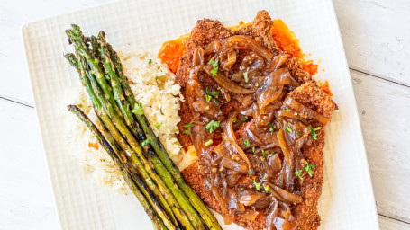 Family Meal Deep Fried Pork Loin