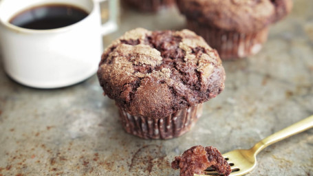 Vegan Chocolate Berry Muffin