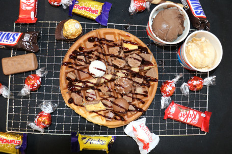 Choco Lovers Waffle With Ice Cream