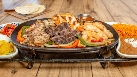 Gemischte Gegrillte Fajitas