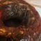 Kuchen-Donut Mit Schokoladenglasur