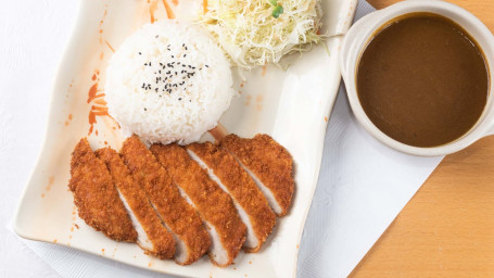 Curry Rice With Pork Cutlet