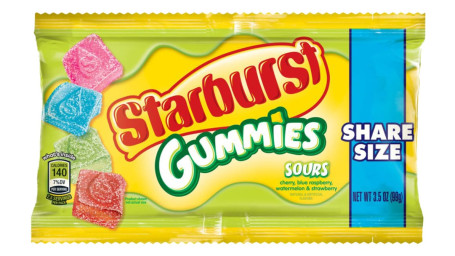 Starburst Sour Gummies Share Sz