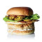 Knuspriger Hühnchen Käse Burger