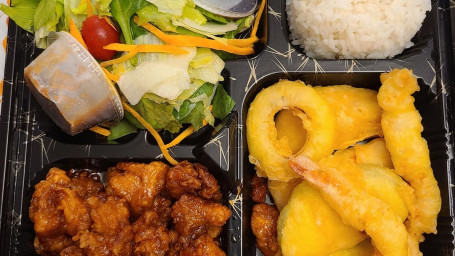 Orange Chicken Bento Box Lunch