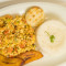 Huevos Pericos Arroz Arepa Y Maduro