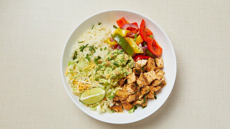 Keto Chicken Burrito Bowl