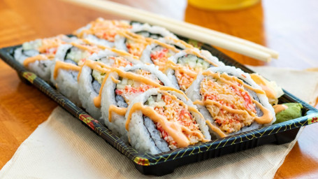 Spicy Crab Roll (10 Pieces)