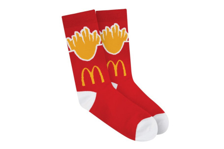 Pommes-Dumme-Socken Für Erwachsene