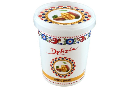 Delizia Mango Sorbet 500Ml