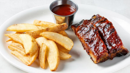 Ribs With Fries
