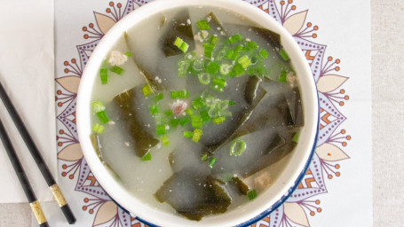 Seaweed And Pork Bone Soup