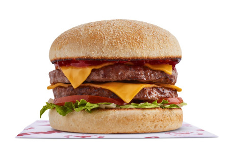 Doppelter Wimpy-Cheeseburger