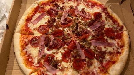 Personal Meat Pizza