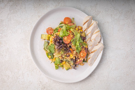 Chicken Mexican Rice Salad