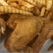 9 Pc Chicken Wings W/Fries Coleslaw