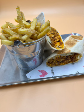 Bbq Chicken Cheese Wrap