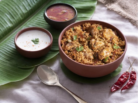 Chicken Dum Millet Biryani