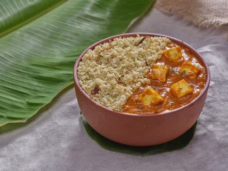 Millet Pulao With Paneer Butter Masala
