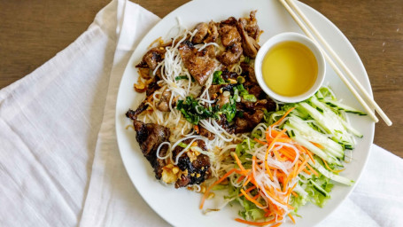 N5. Vermicelli Noodles With Grilled Pork, Egg Roll (Bún Thịt Nướng, Chả Giò