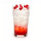 Roter Passionsfruchtspritzer