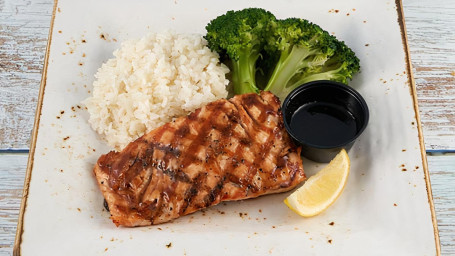 Maker’s Mark Glazed Salmon