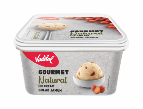Gulab Jamun Natural Ice Cream Tub (1 Liter)