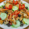 Chicken Shrimp Garden Salad