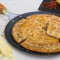Mais-Käse-Paratha-Pizza