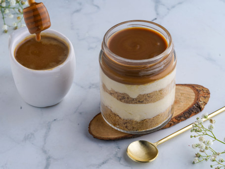 Salted Caramel Cheesecake Jar